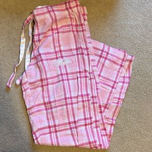 Reebok Pink Plaid Women's Pajama Pants